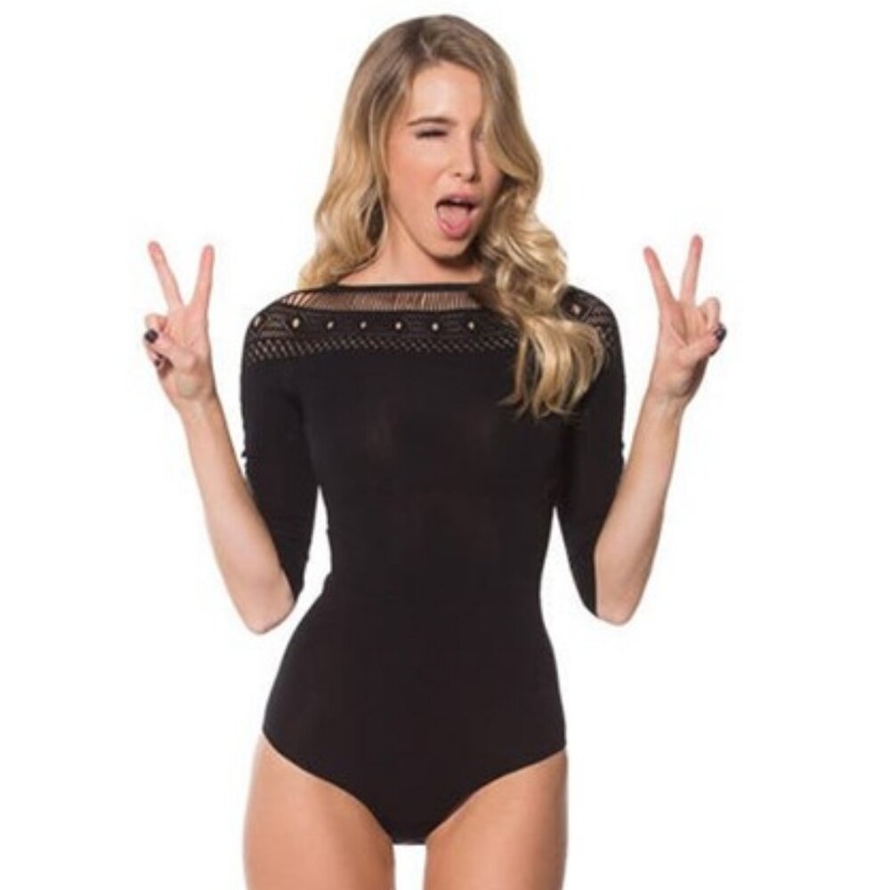 BlackMilk Cleopatra Bodysuit Size Small